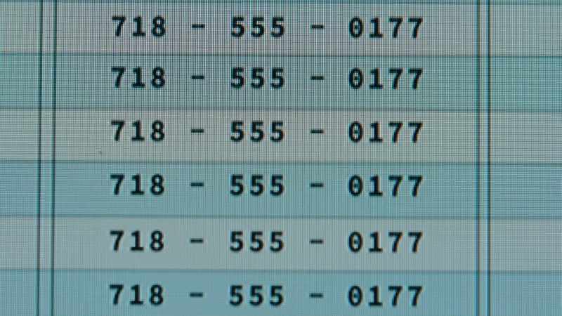 Stop. See that cluster of calls