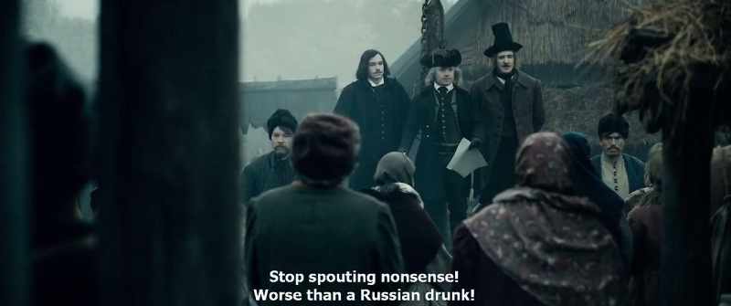 Stop spouting nonsense! Worse than a Russian drunk!