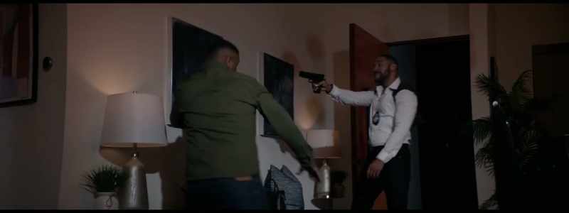 Stop, stop. -[gunshots]