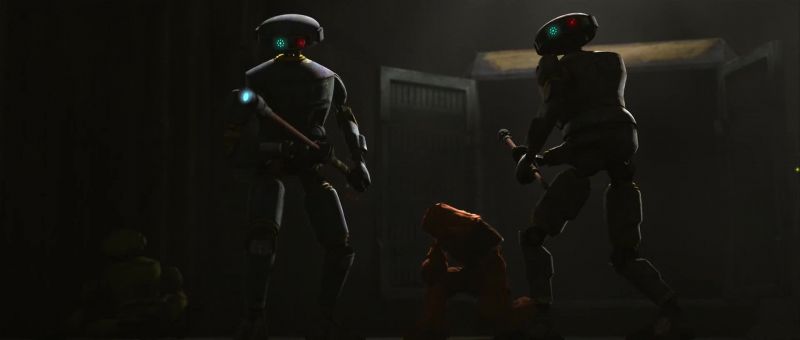 Stop! You're hurting him!