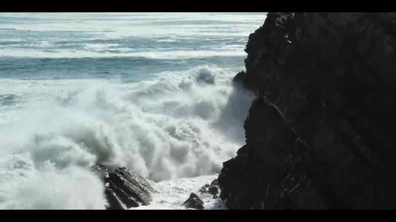 Storms that create huge swells that pummel the coasts