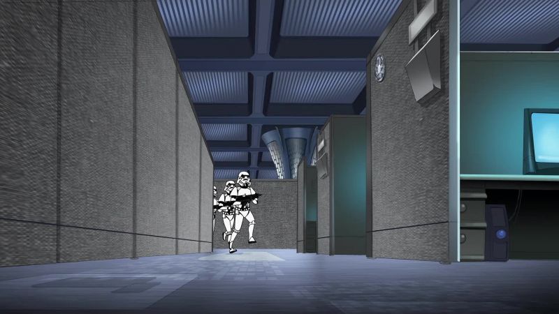 STORMTROOPER: Stop right there!