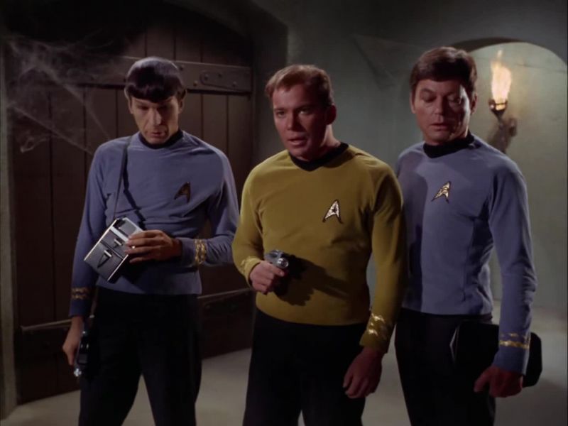Straight ahead, Mr. Spock? - The readings would so indicate