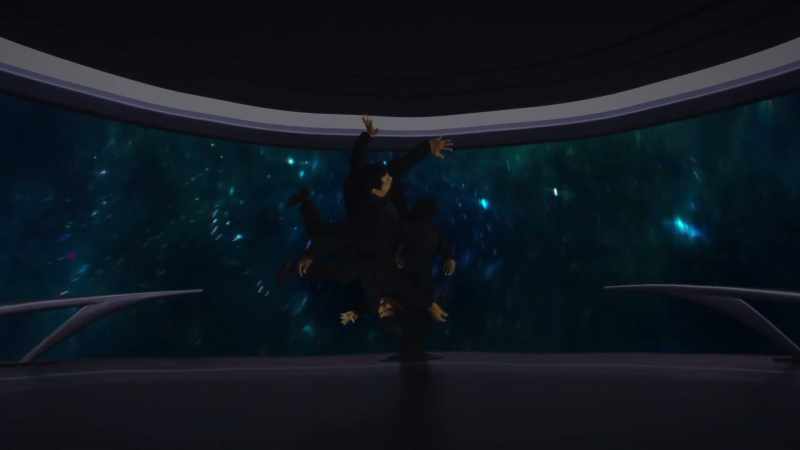 Stretch and compress space in all directions a billion