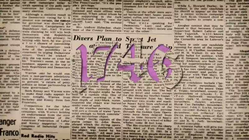 STRYKER: In England, in 1746