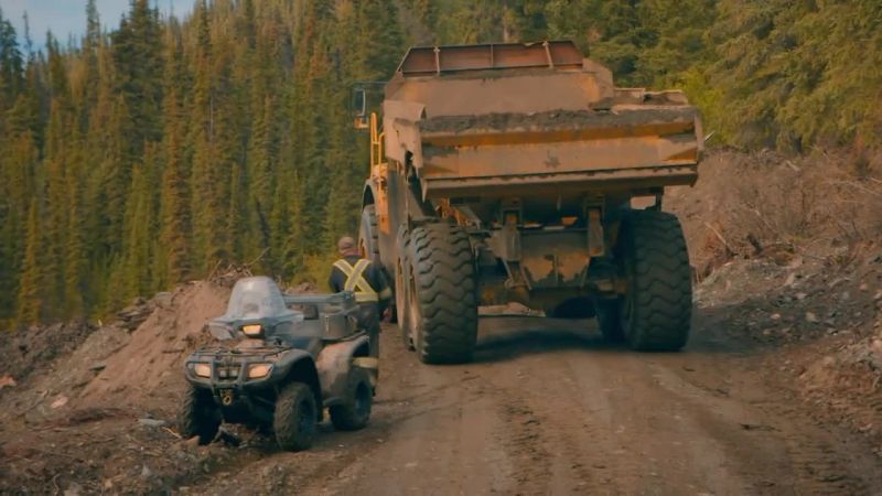 Stuart, stop the truck, man. I hear something grinding, here