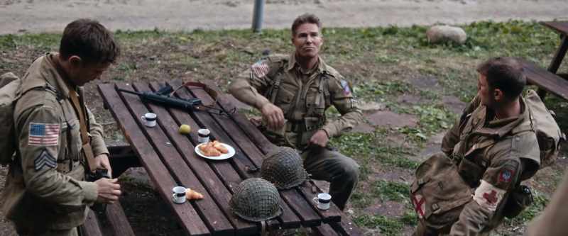 Stubbs, take him to get a rifle and gather up as much ammo