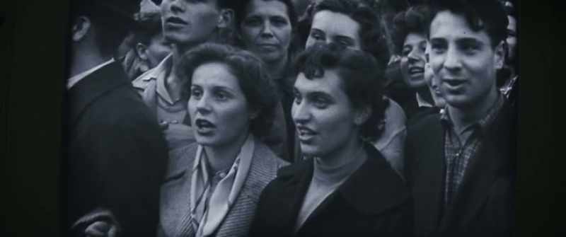 Students chanted, 