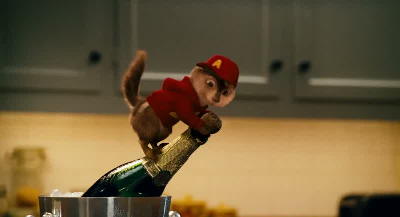 Stupid cork Doesn'tI'm not gonna say itGood griefAre you stiII not gonna say itNopeI'm gonna say it AIvinOkay