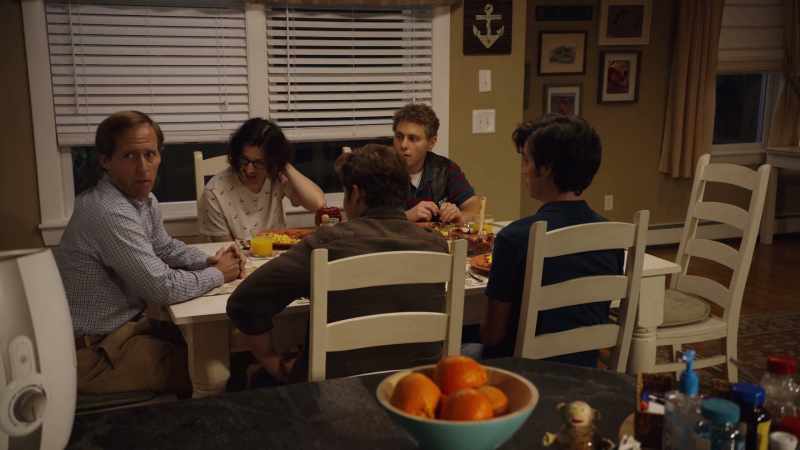[stutters] I'll take the pullout couch. Good night, peanut
