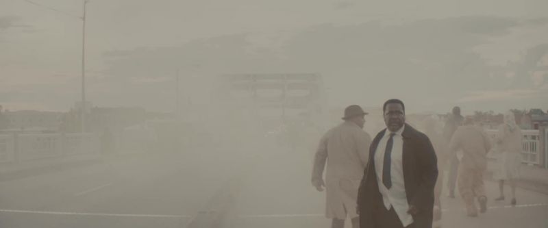 Suddenly, there was a sharp sound, like a gunshot