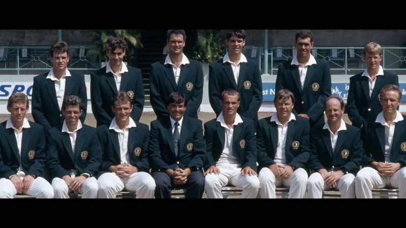 Suddenly, we were back into international sport