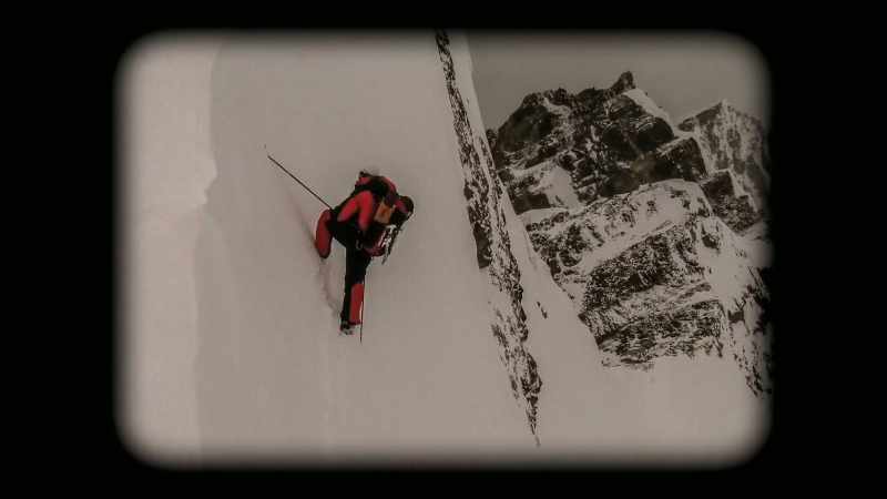 Suddenly, you're climbing in alpine style