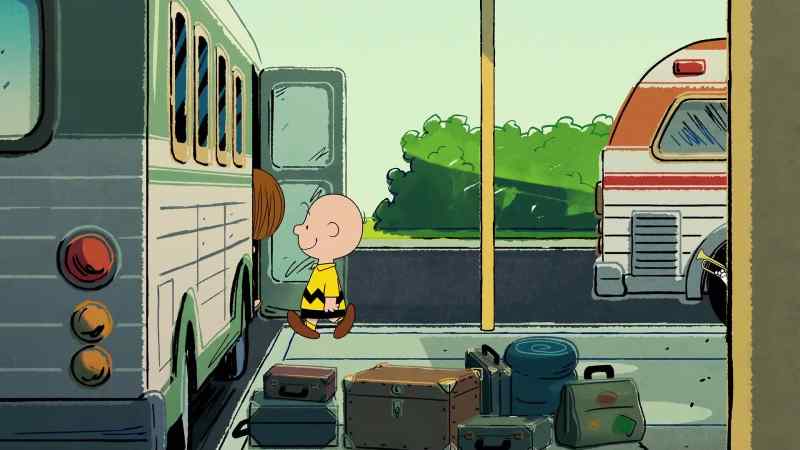 Summer camp, here we come. - Want to sit next to me on the bus, sir?