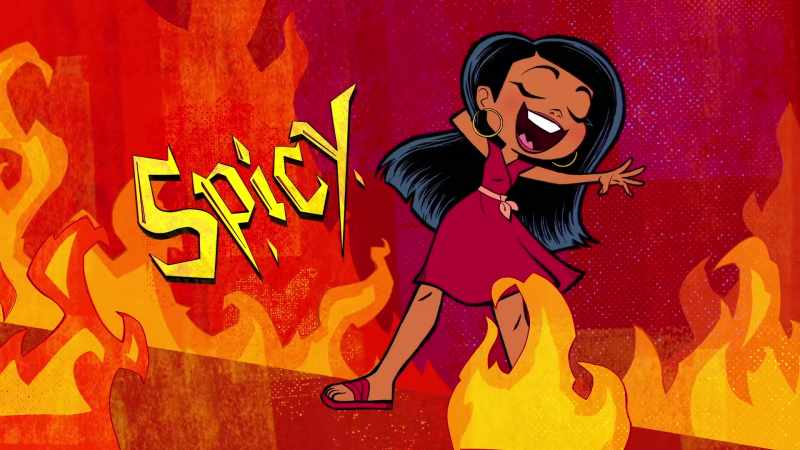 Sunny. Spicy