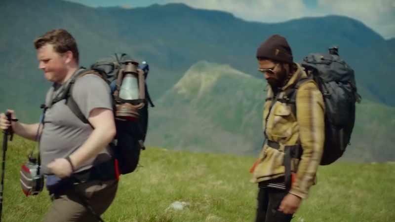 Sunny, this whole trek, he's just been a silent professional