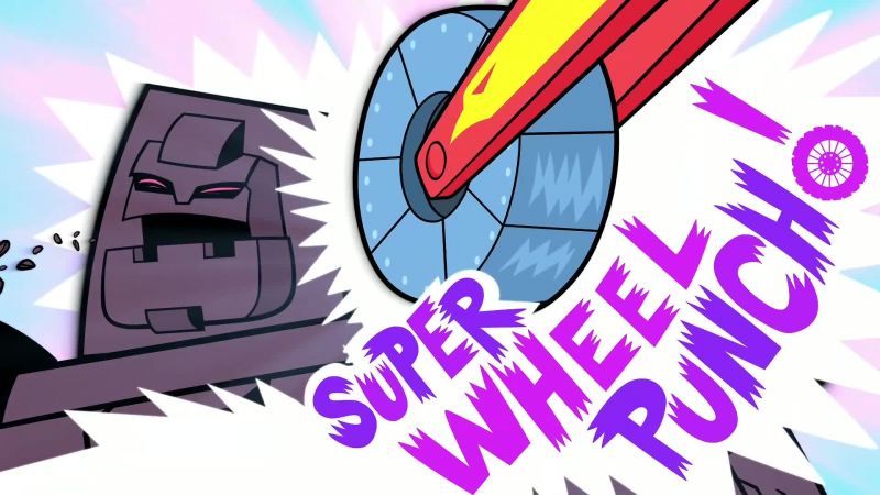 Super wheel punch!
