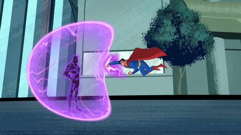 (SUPERMAN GRUNTS)