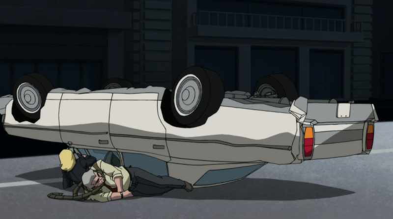 [Superman] Let's find out. - [groans]