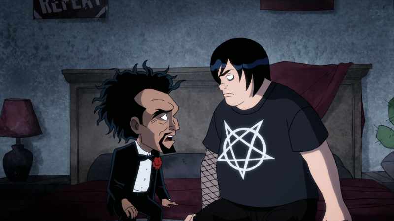 Supervillains don't come from happy homes