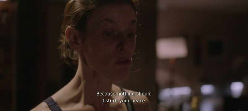 Sure, you can't see anything that disturbs your peace