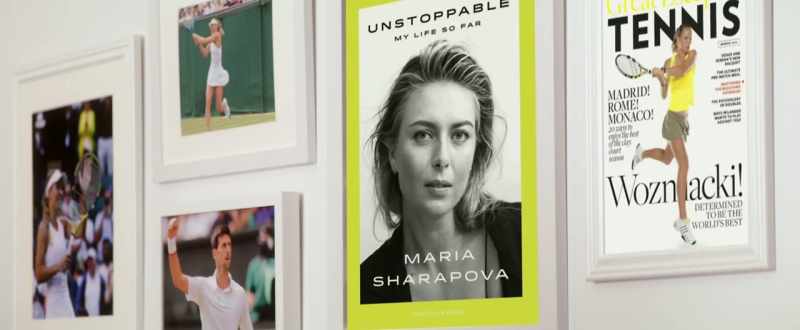 Sure. Yeah. It's Sharapova