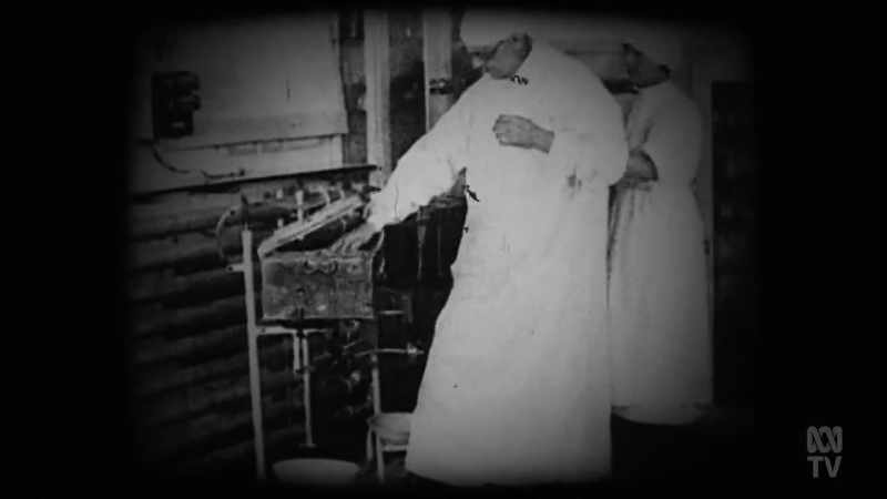Surgeons weren't allowed to operate, in those days