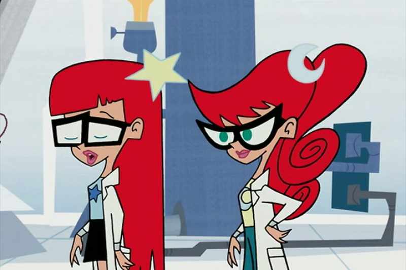 (SUSAN AND MARY LAUGHING)
