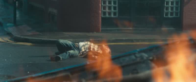 Suspect is down