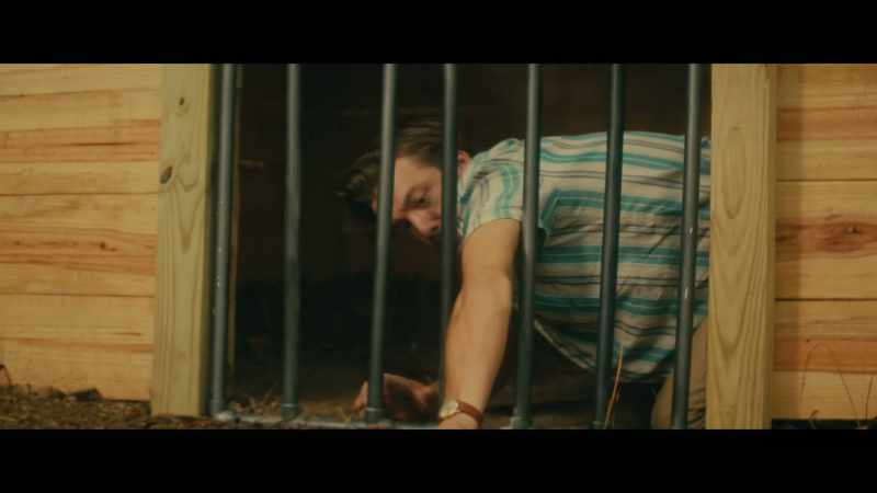 (suspenseful music) (Josh grunting)