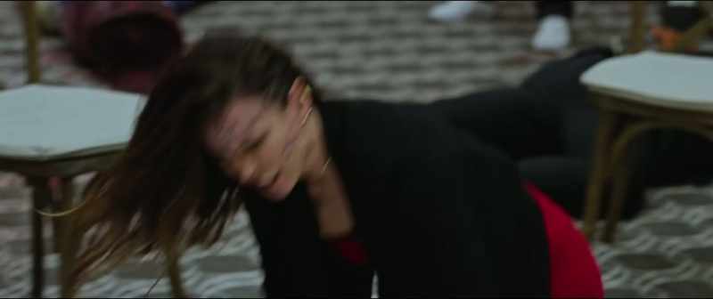 [suspenseful music playing]