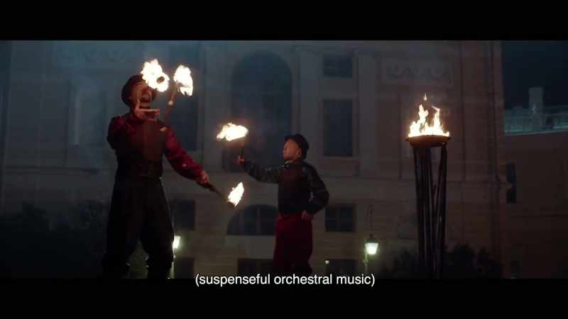 (suspenseful orchestral music)