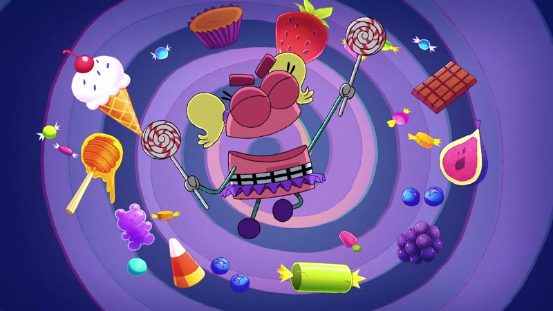 Sweet, like fruits and ice cream!