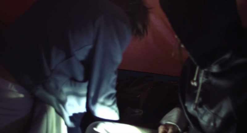 Switch that flashlight off! - What are you doing?