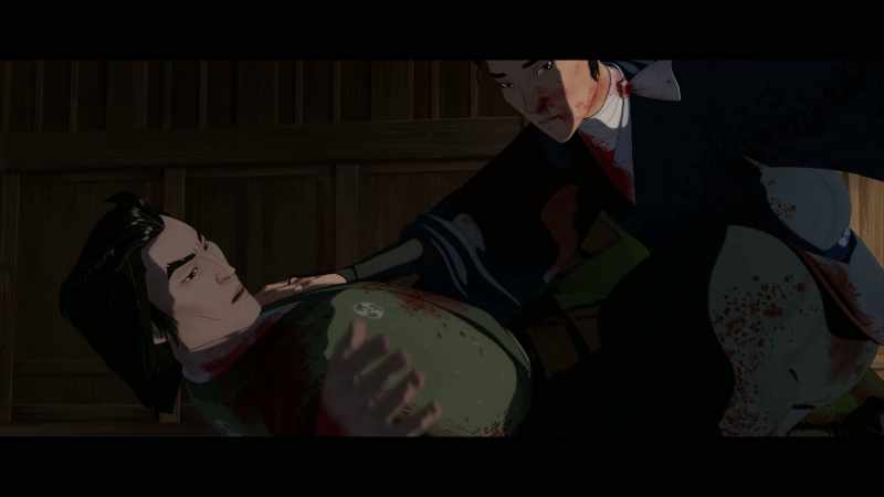 [sword clatters]