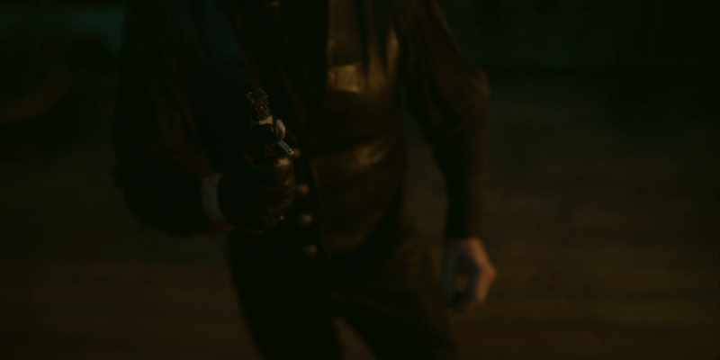 (sword cracks)