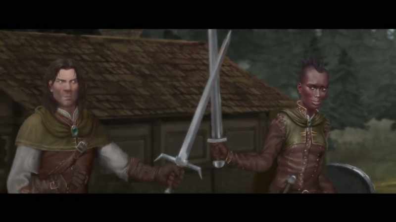 [ Swords clashing ]