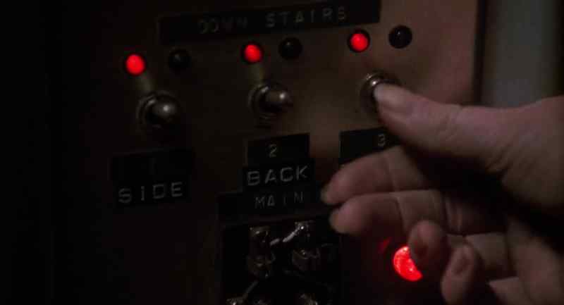 System remote override. All doors locked