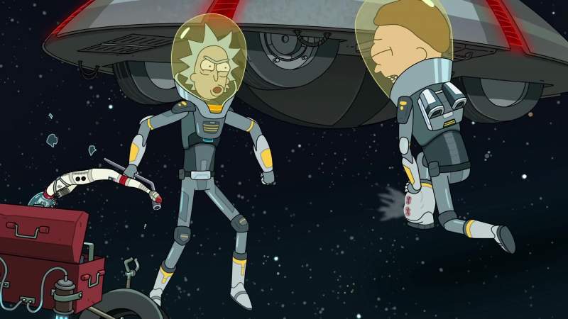 T There's snakes in space