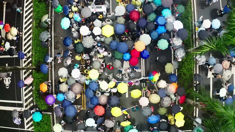 Taiwan tem um historial de protestos e ativismo jovem