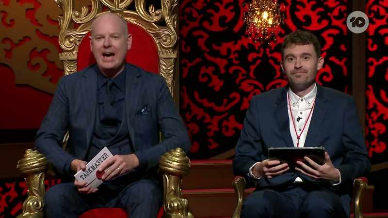 Take a load off. We'll see you soon with more Taskmaster