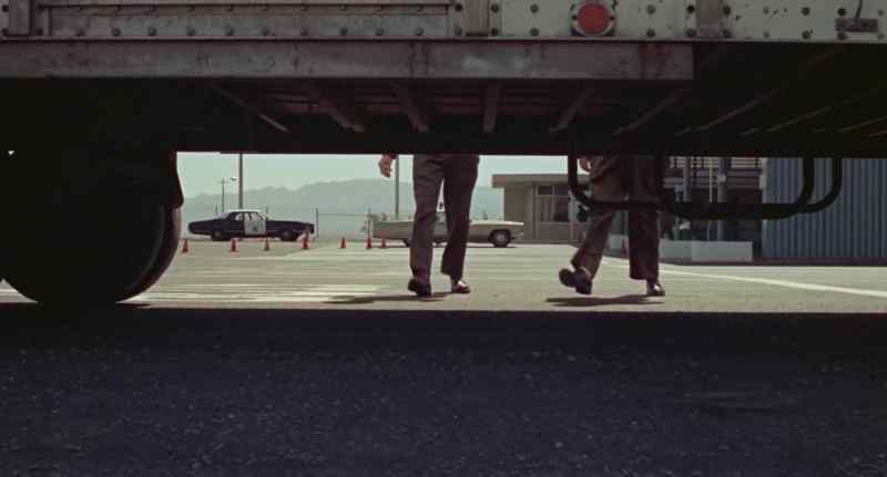 Take a look back; I'm going to talk with the driver