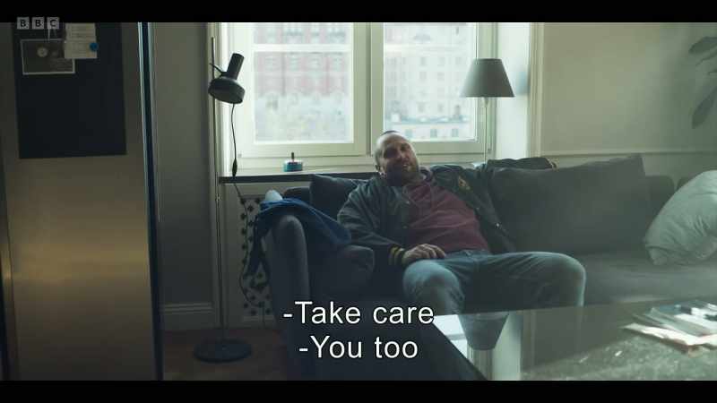 Take care -You too