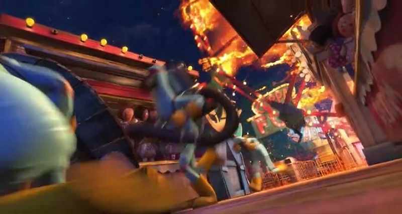 Take cover! - [screaming]