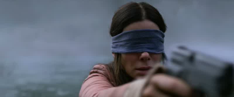 Take your goddamn blindfold off!