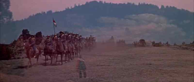Take half of the men, stay on those wagons