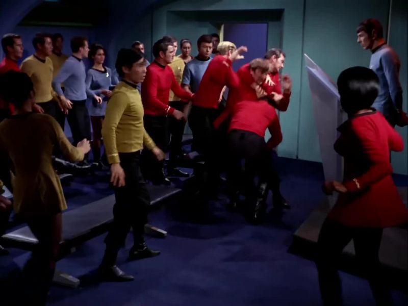 Take him to sick bay