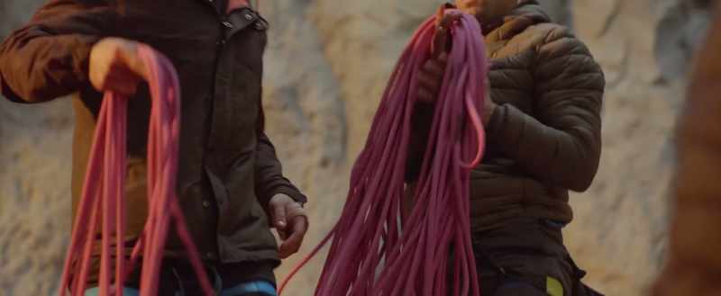 Take it. - You tie the camera to the rope