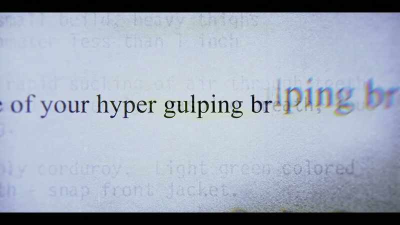 Take one of your hyper, gulping breaths