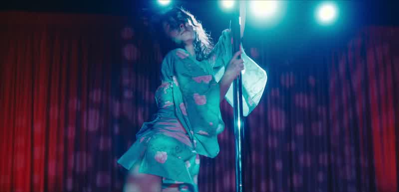 Take that bathrobe off already!